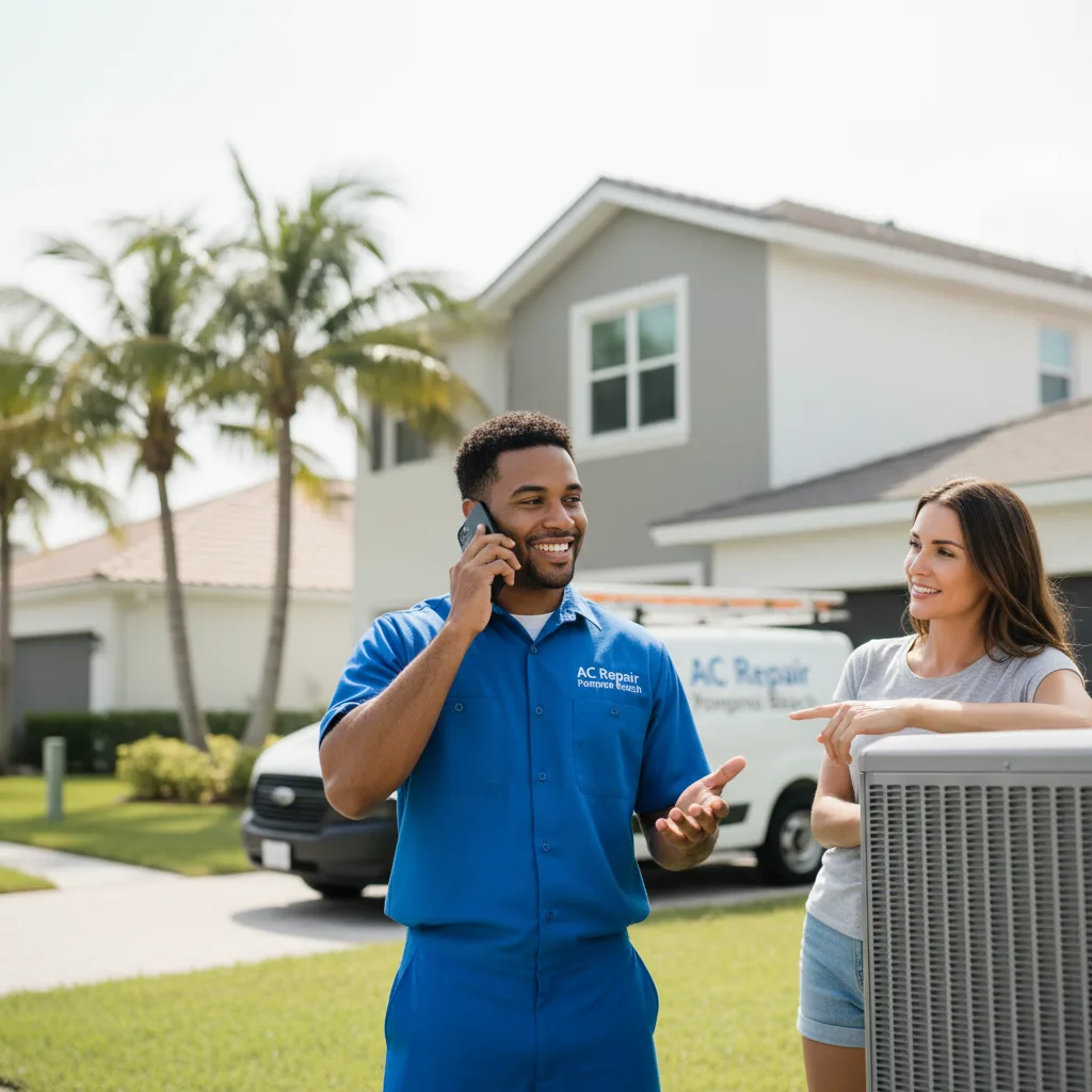 AC Repair Pompano Beach customer support in Tower City